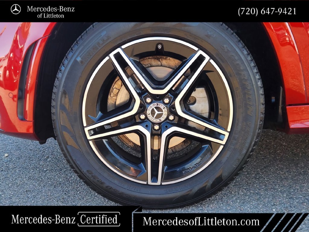 Certified Used 2021 Red Mercedes-Benz GLE 350 image 10