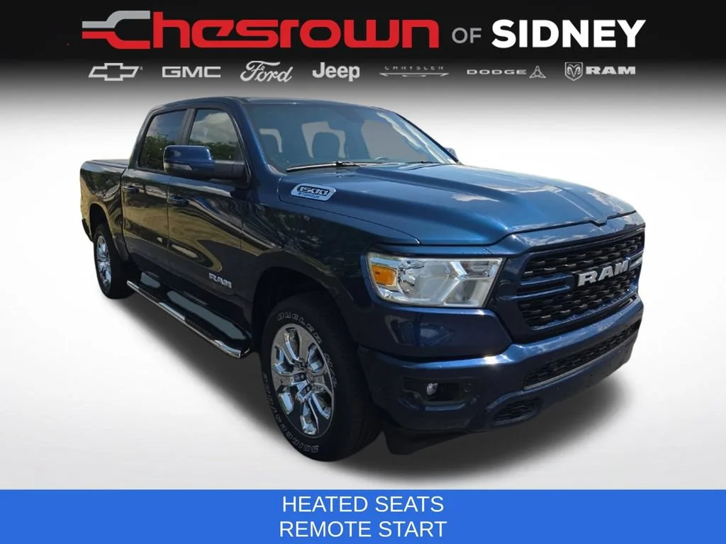 Used 2023 Patriot Blue Pearlcoat Ram Big Horn image 3