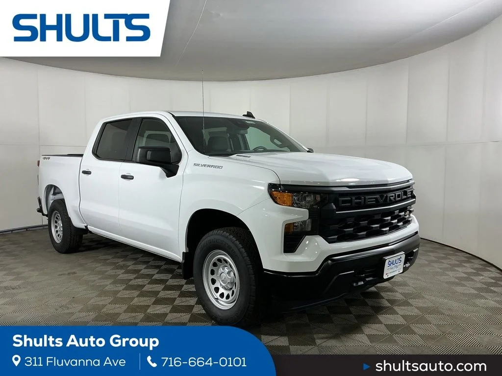 New 2026 White Chevrolet WT image 1