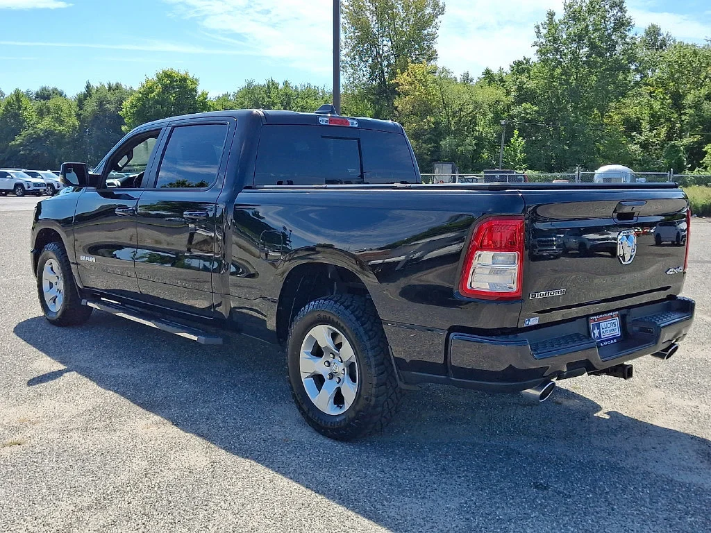 Used 2024 Diamond Black Crystal Pearlcoat Ram Big Horn image 8