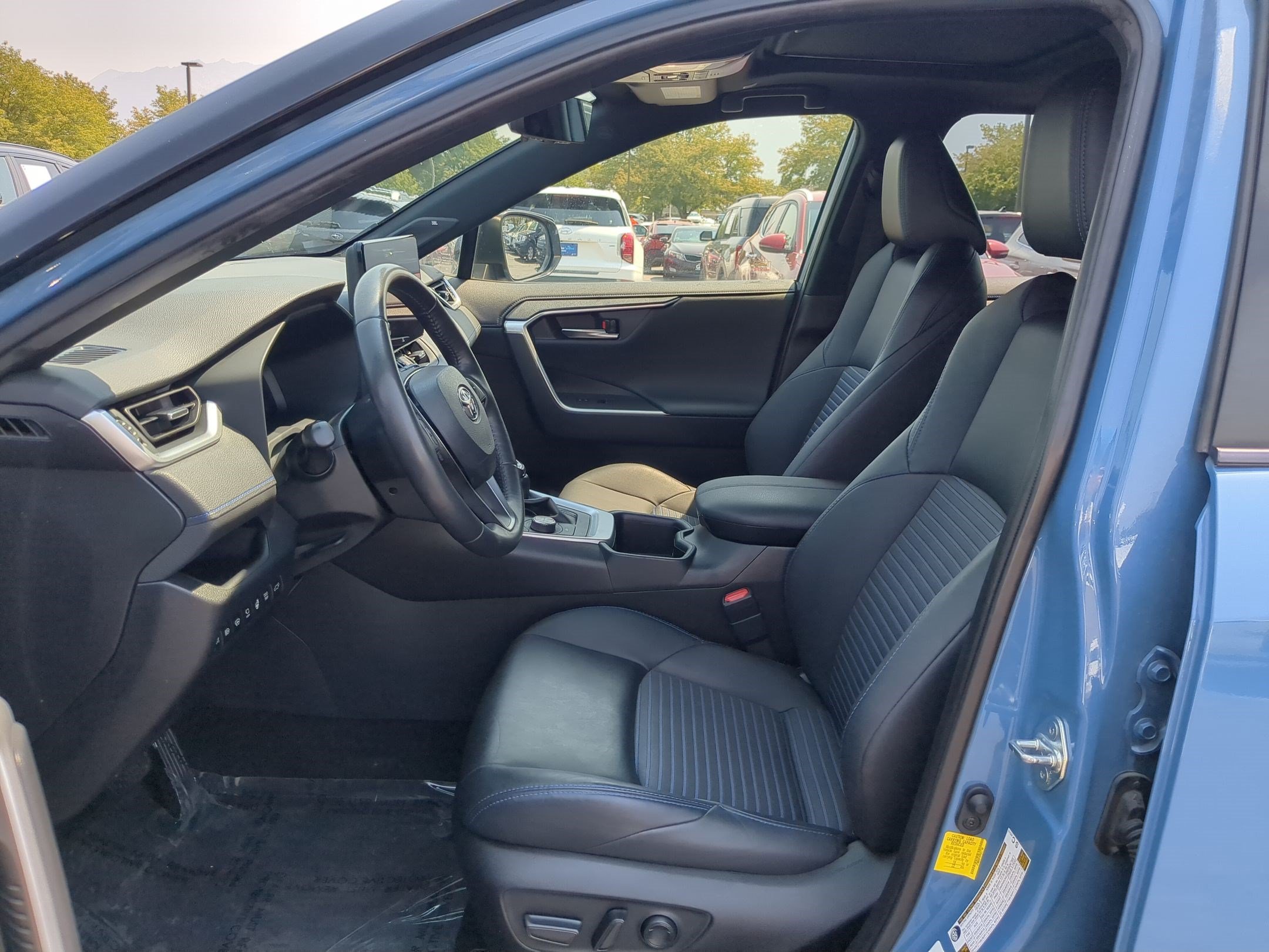 Used 2023 Midnight Black Metallic Toyota Hybrid XSE image 16