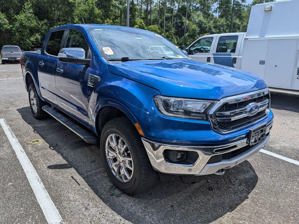 Used 2020 Blue Ford Lariat image 4