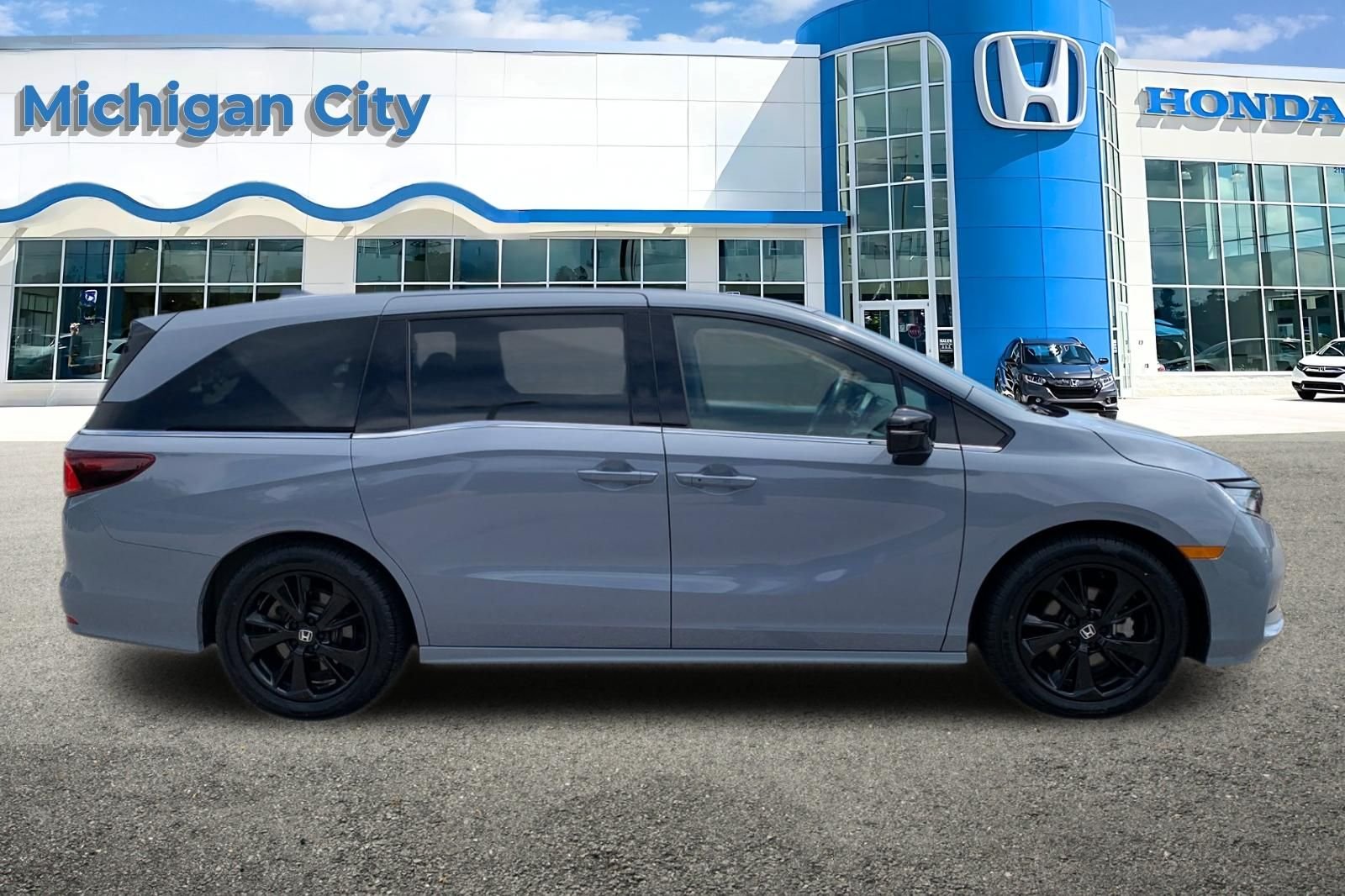Certified Used 2023 Gray Honda Sport image 6