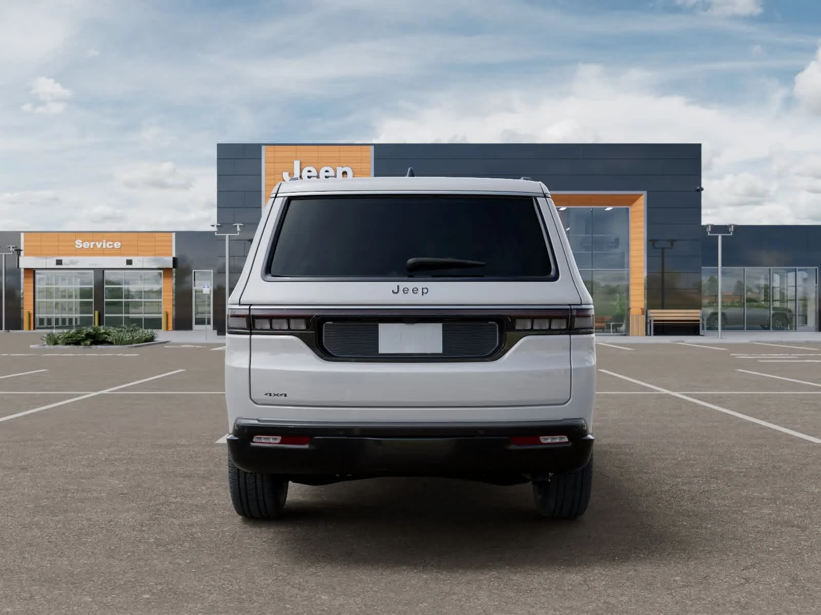 New 2026 Bright White Clearcoat Jeep  image 7