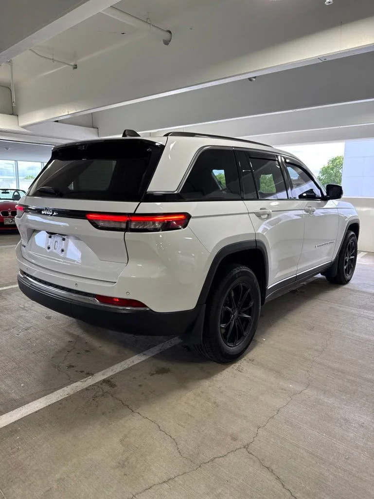 Used 2022 Bright White Clearcoat Jeep 4xe image 5