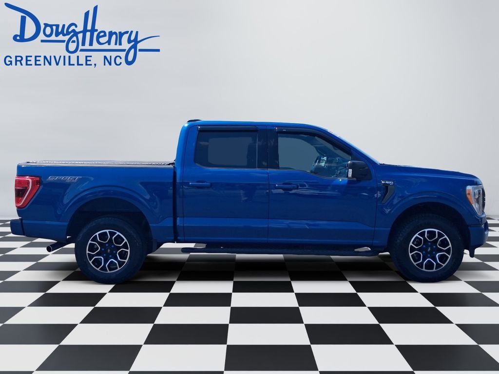 Used 2022 Blue Ford XLT image 6