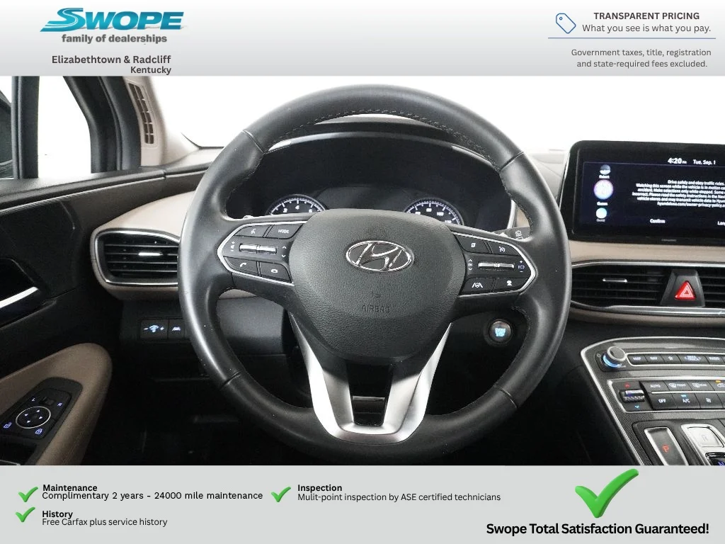 Used 2023 Twilight Black Hyundai SEL image 16