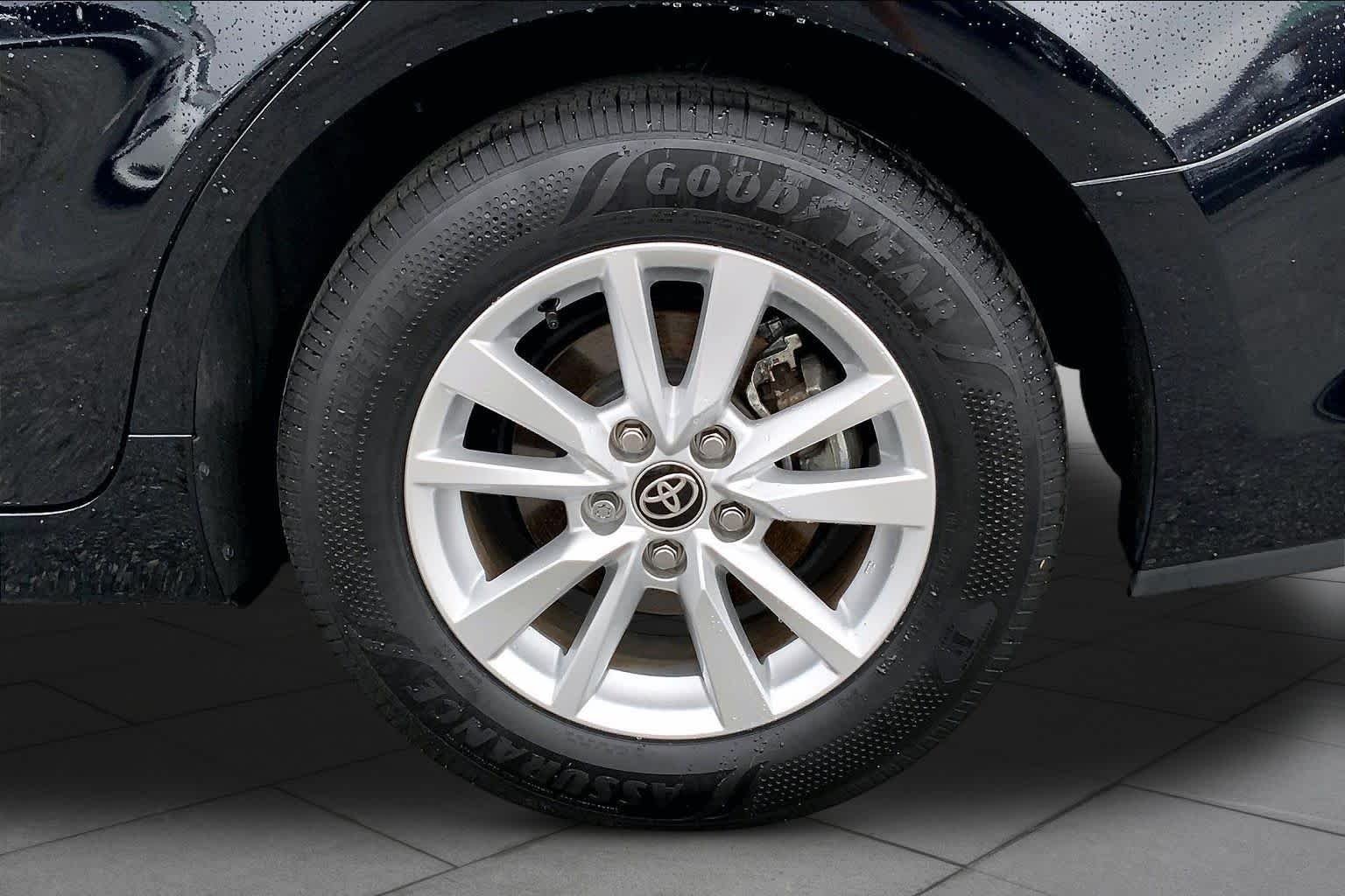 Used 2025 Midnight Black Metallic Toyota LE image 10
