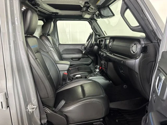Used 2021 Sting-Gray Clearcoat Jeep Unlimited Rubicon 4xe image 4