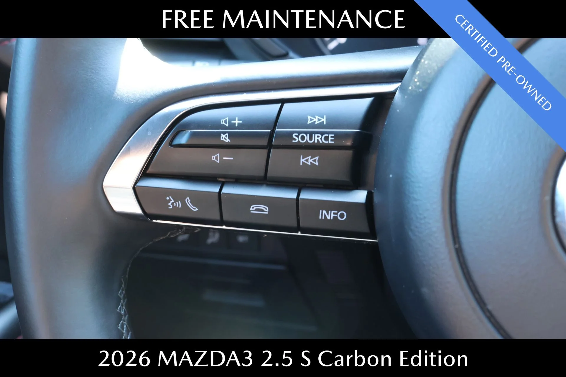 Certified Used 2026 Gray Mazda 2.5 S Carbon Edition image 9