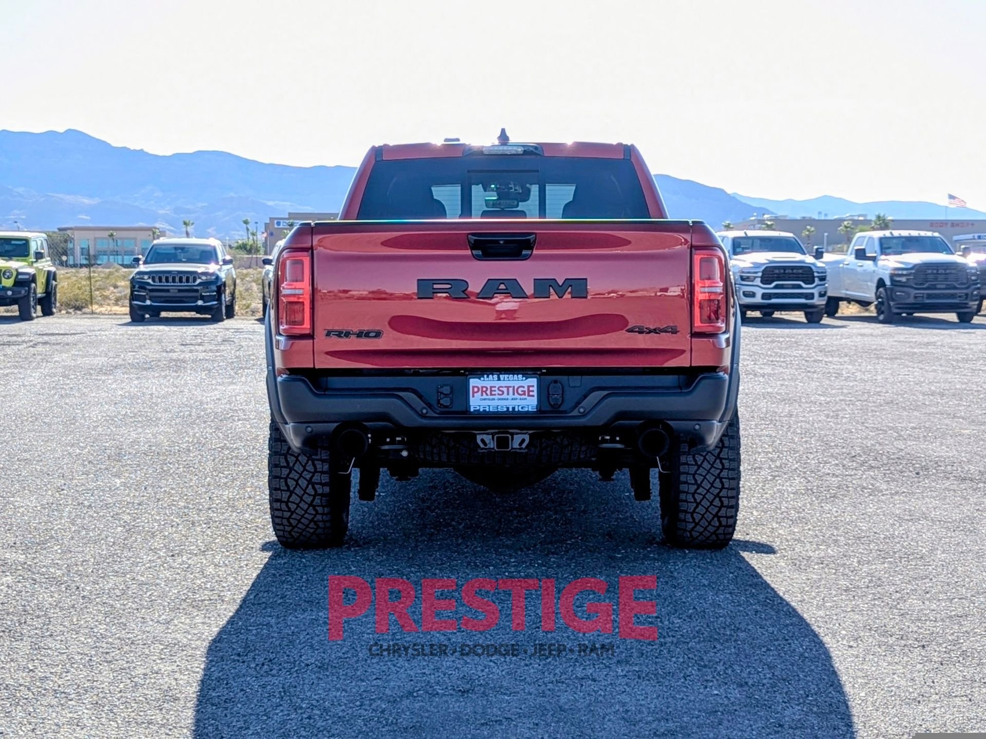 New 2026 Molten Red Pearl-Coat Exterior Paint RAM RHO image 6