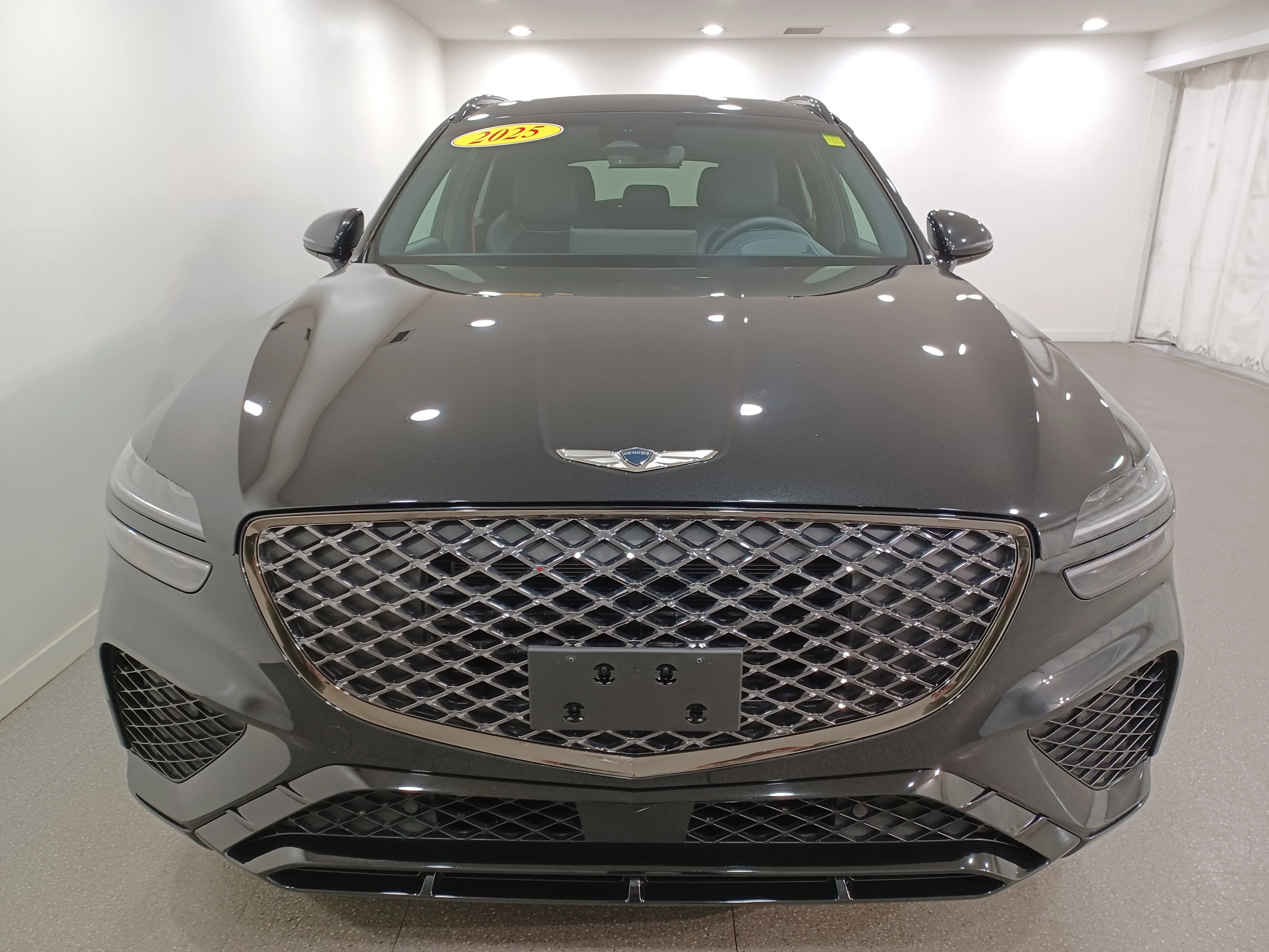 Certified Used 2025 Vik Black Genesis 3.5T Sport AWD*Adaptive Cruise | Remote Start | Nav | Head Up Display | Pano Roof | Cooled Leather image 3