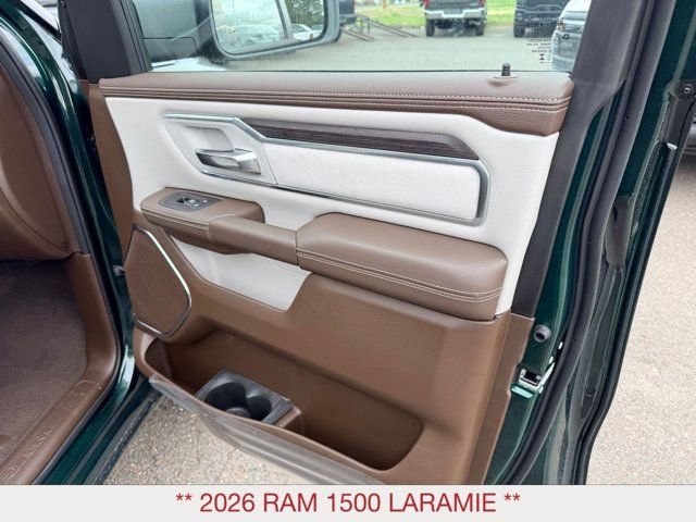 New 2026 Serrano-Green Metallic Exterior Paint RAM Laramie image 12