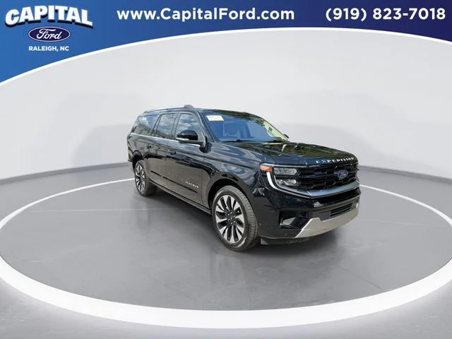 Used 2025 Black Ford Platinum image 2