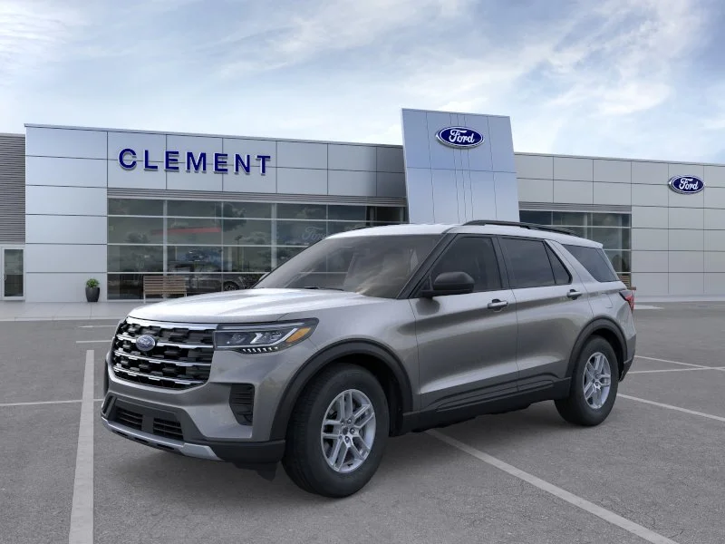 New 2026 Carbonized Gray Metallic Ford Active image 1