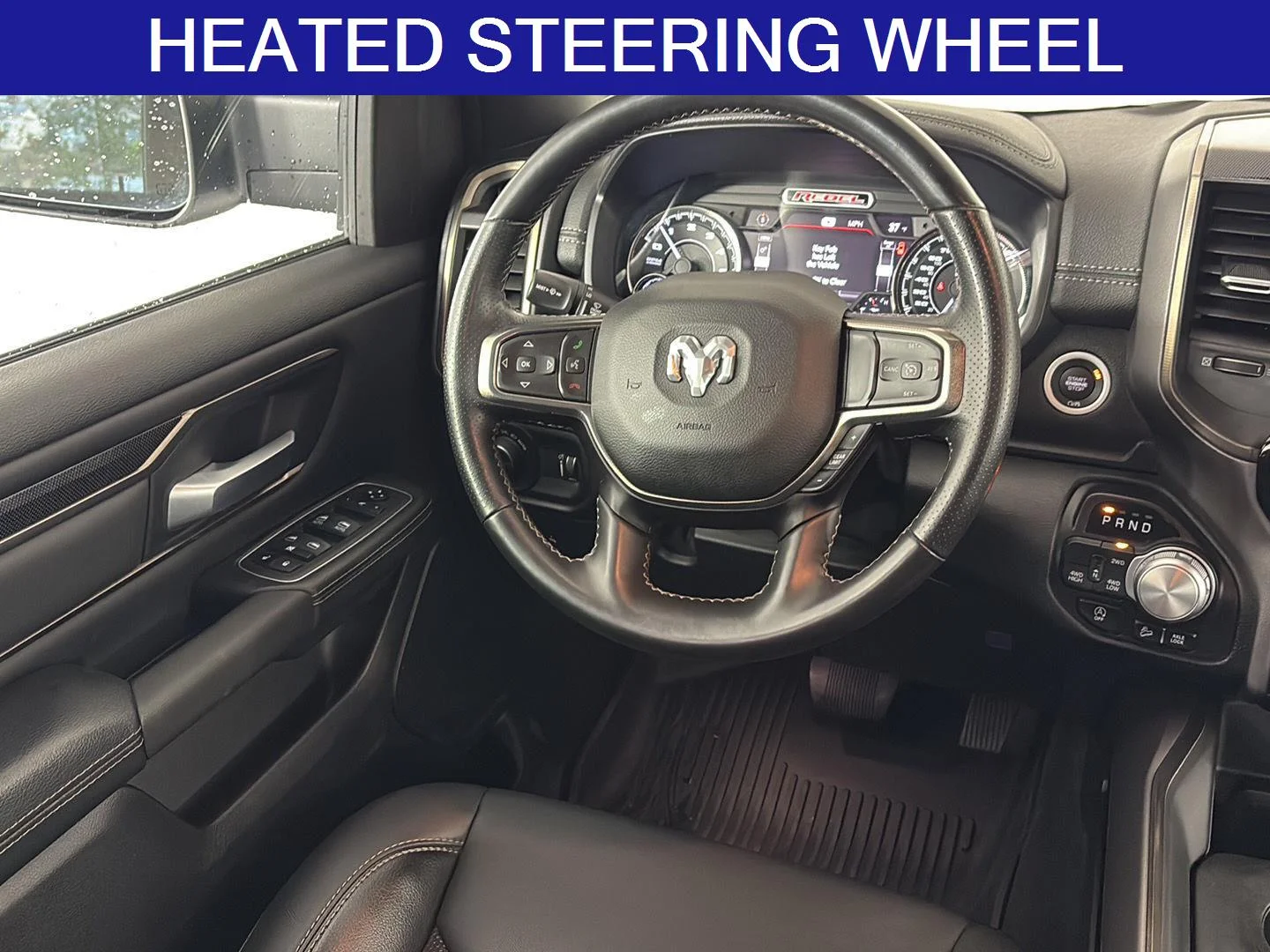Used 2022 Bright White Clearcoat Ram Rebel image 18