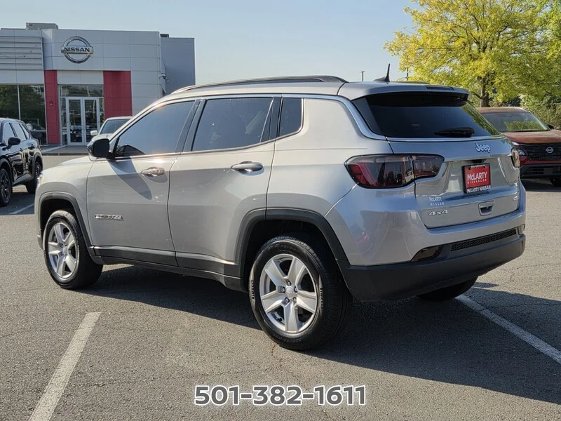 Used 2022 Billet Silver Metallic JEEP LATITUDE 4X4 image 3