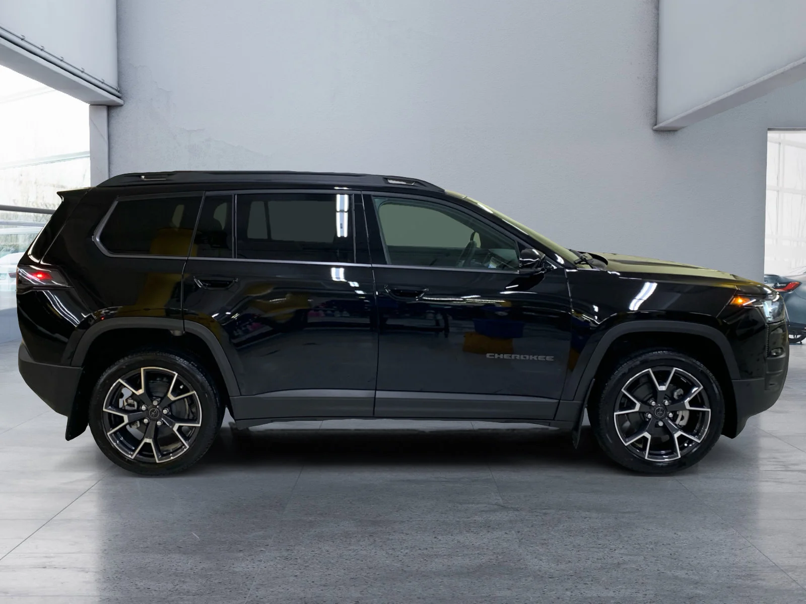 New 2026 Diamond Black Crystal Pearl Jeep Overland image 6