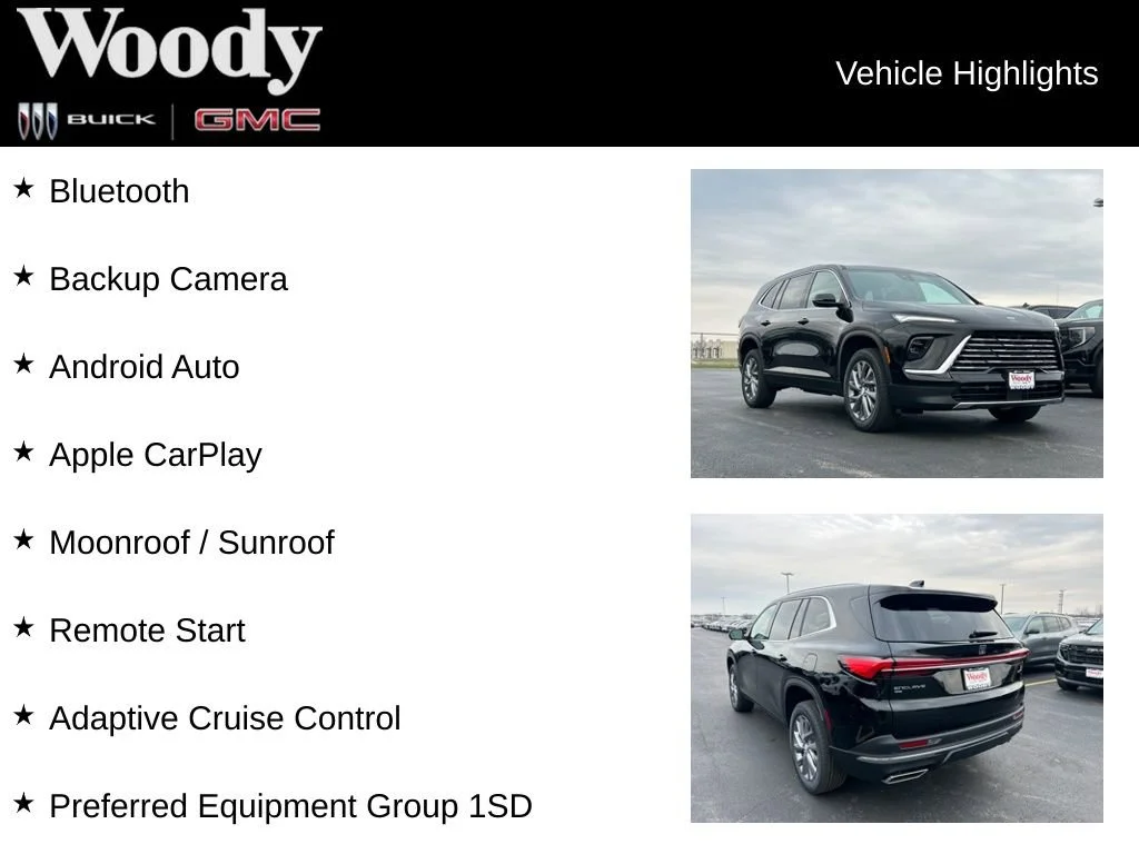 New 2026 Ebony Twilight Metallic Buick Preferred image 3