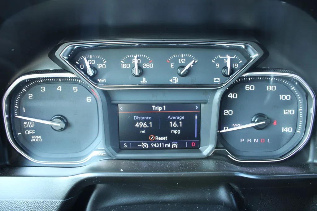 Used 2021 Summit White GMC SLT image 49