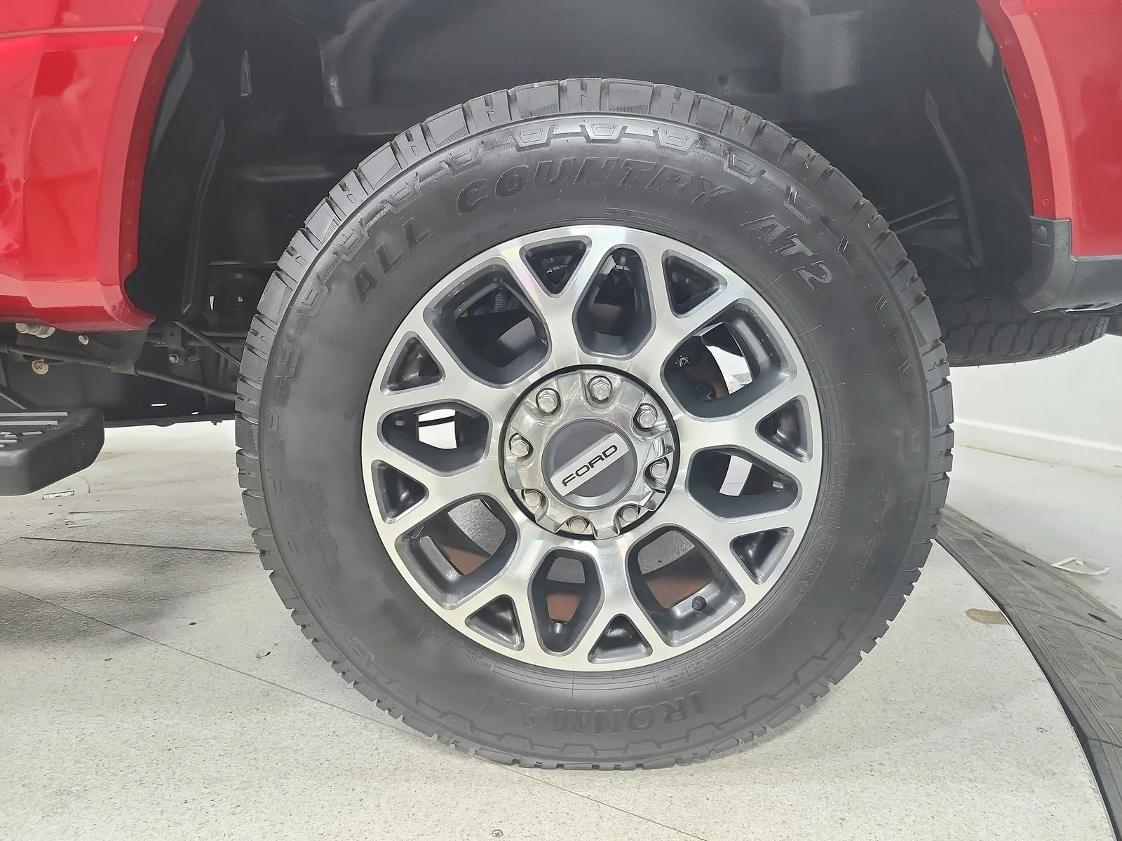 Used 2021 Red Ford Lariat image 44