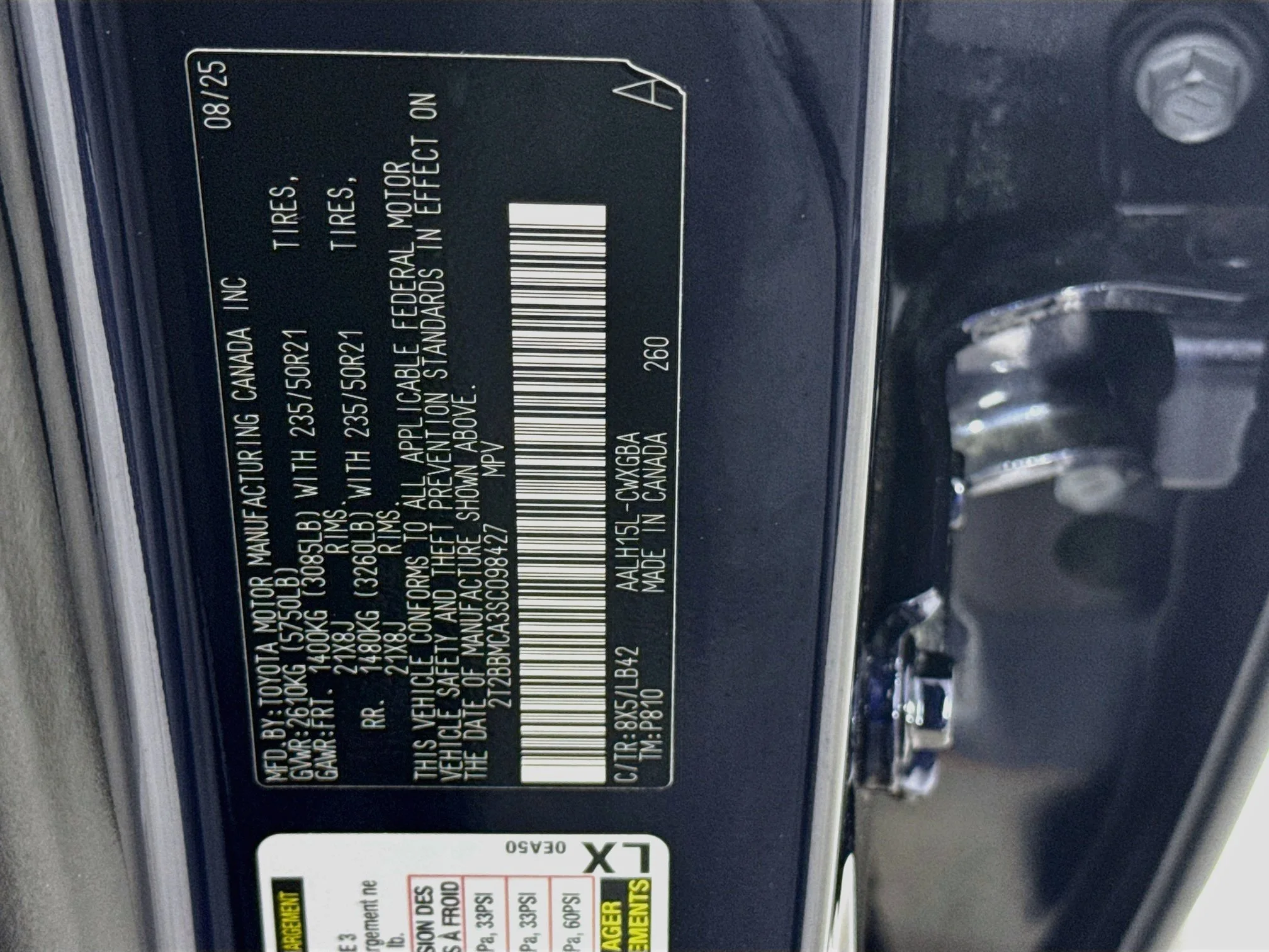 Certified Used 2025 Nightfall Mica Lexus 350h Premium Plus image 31