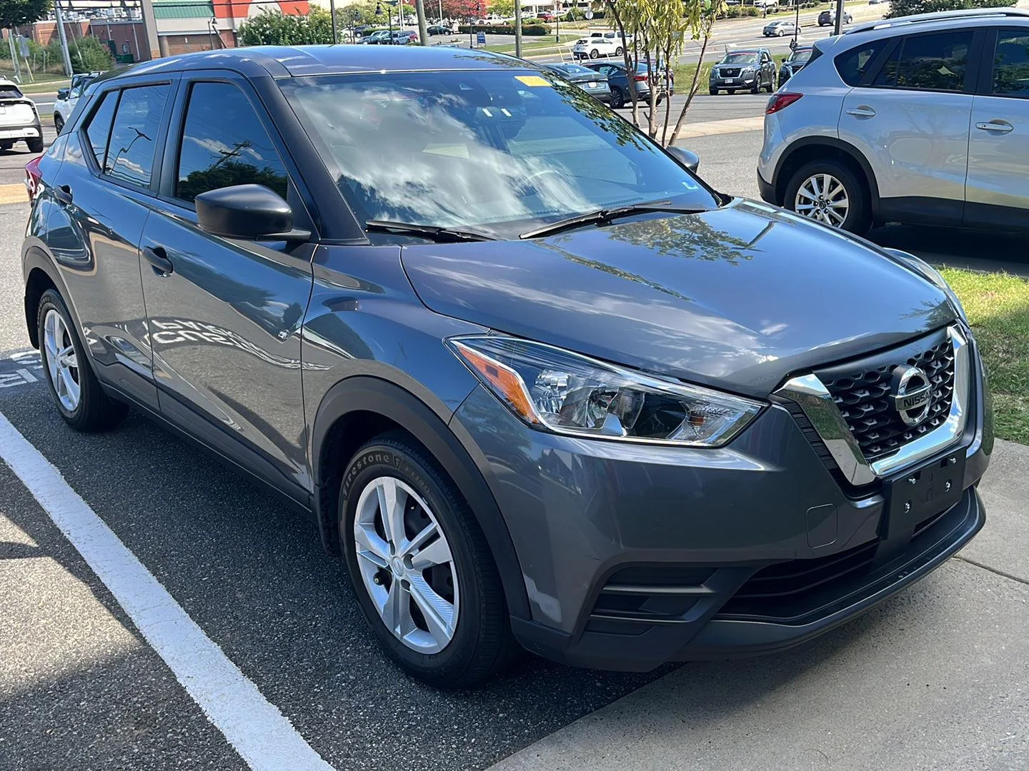 Used 2020 Gun Metallic Nissan S image 2