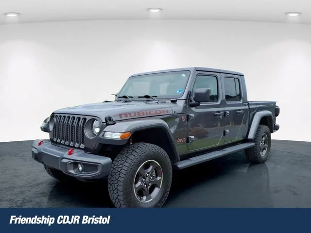 Used 2021 Gray Jeep Rubicon image 1