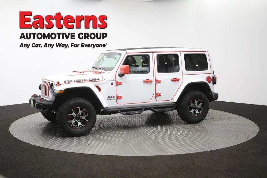 Used 2020 White Jeep Unlimited Rubicon image 61