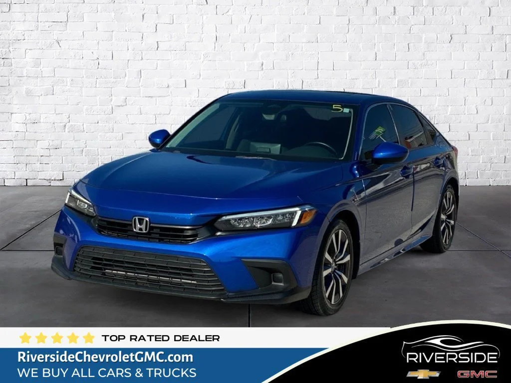 Used 2024 Blue Honda EX image 1