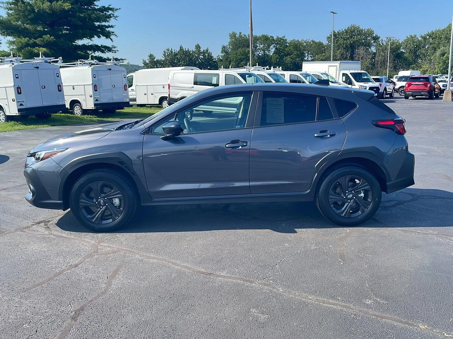 Used 2026 Magnetite Gray Metallic Subaru Base image 2