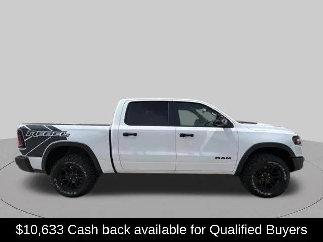 New 2026 Bright White Clear-Coat Exterior Paint RAM REBEL image 2