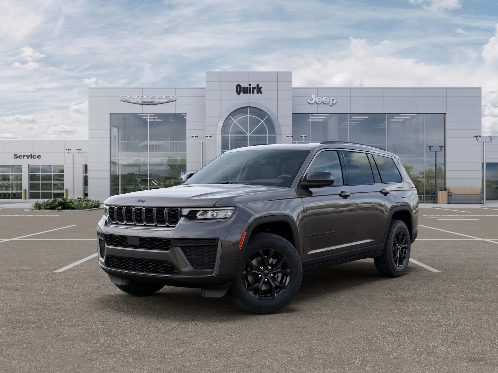 New 2026 Baltic Gray Metallic Clear-Coat Exterior Paint Jeep Laredo Altitude image 27
