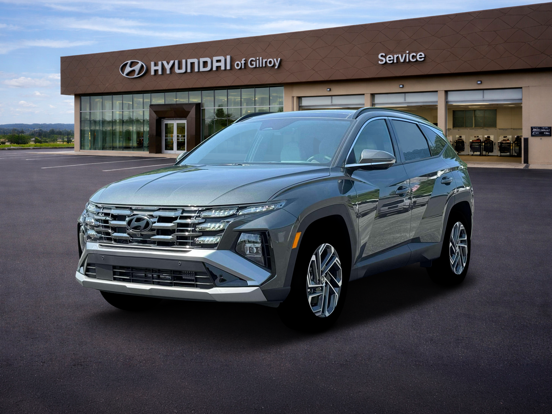 New 2026 Gray Hyundai Limited image 1