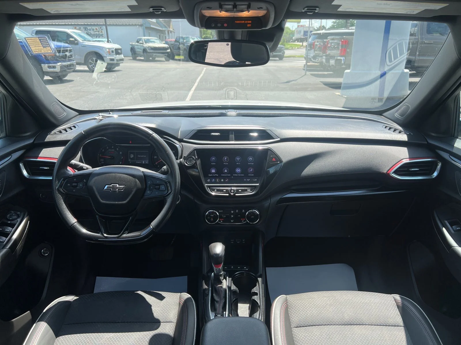 Used 2021 Iridescent Pearl Tricoat Chevrolet RS image 49