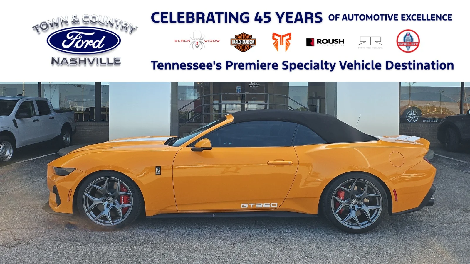New 2026 Orange Fury Metallic Tri-coat Ford Shelby GT350 image 1