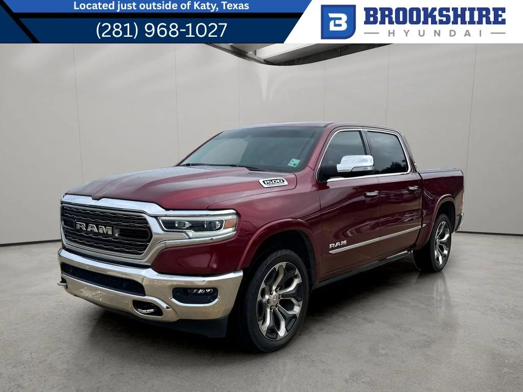 Used 2021 Delmonico Red Pearlcoat Ram Limited image 1