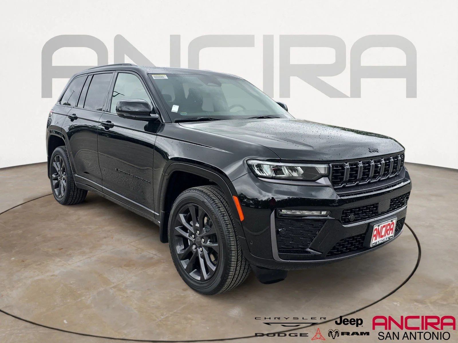 New 2026 Diamond Black Crystal Pearlcoat Jeep Limited Reserve image 1