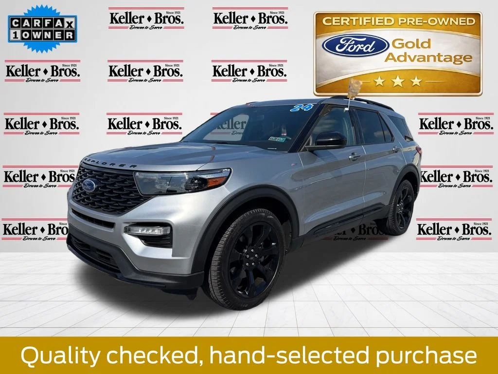 Certified Used 2024 Iconic Silver Metallic Ford ST-Line image 4