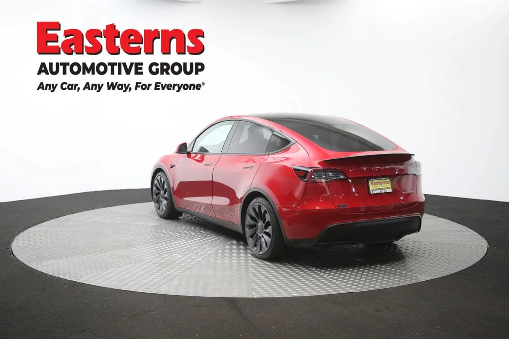 Used 2020 Red Tesla Performance image 60