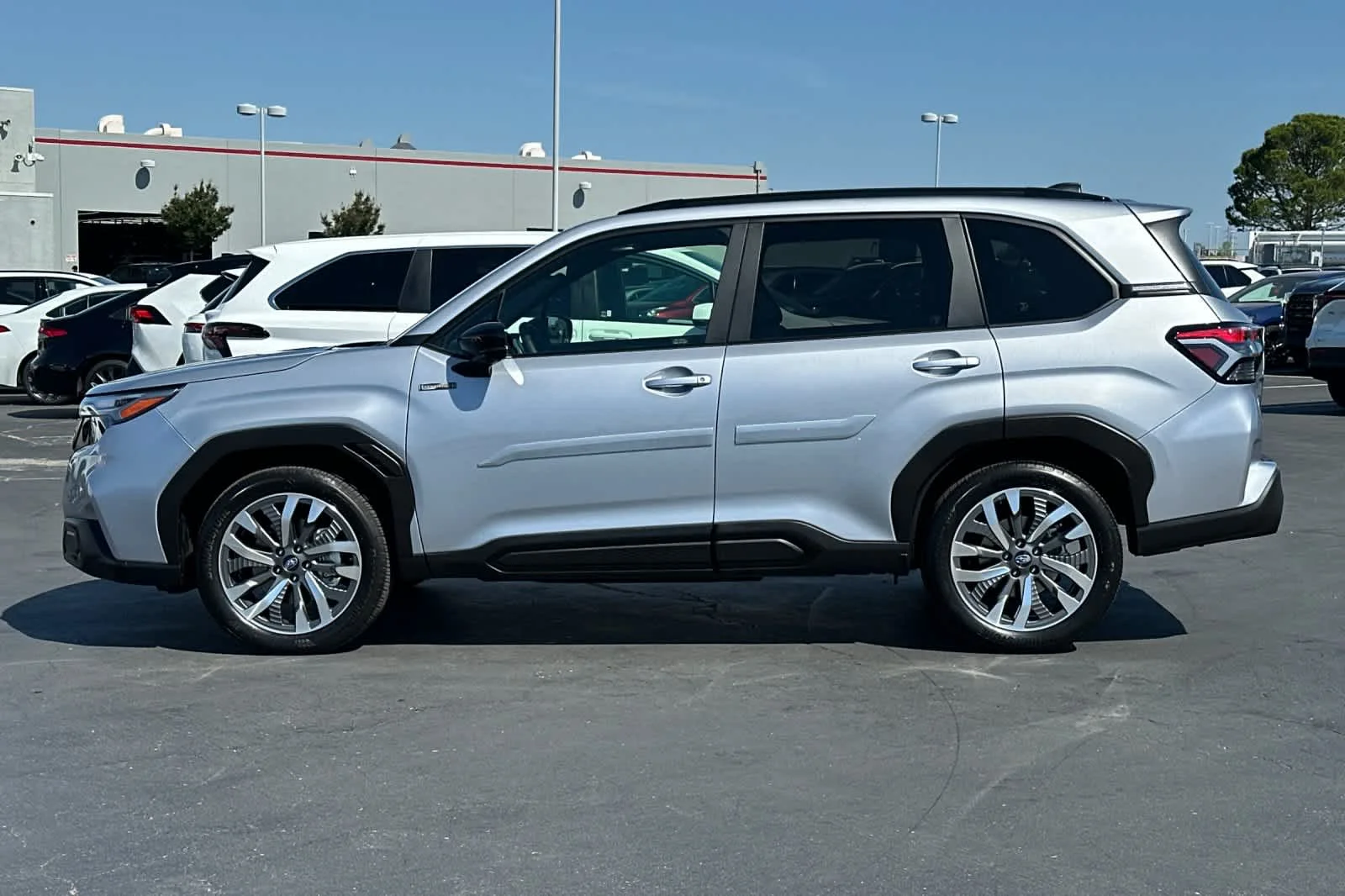 Used 2025 Ice Silver Metallic Subaru Touring Hybrid image 9