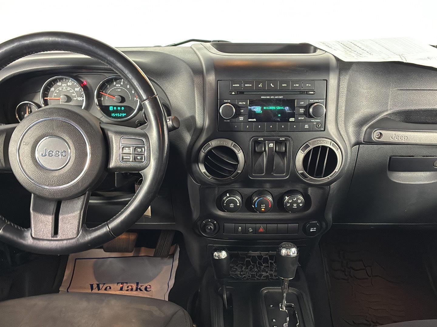 Used 2015 Black Clearcoat Jeep Willys Wheeler image 17