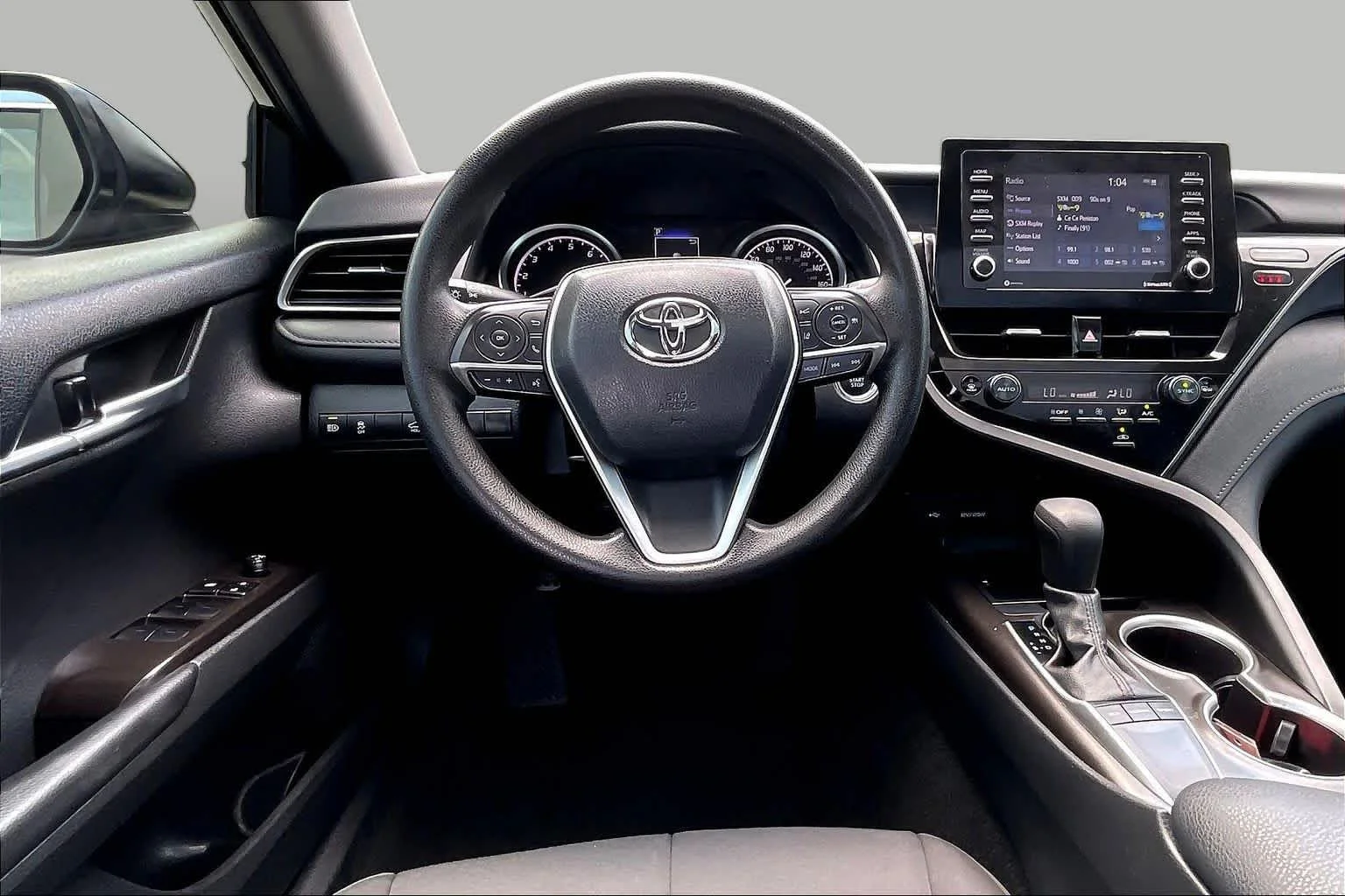 Used 2024 Midnight Black Metallic Toyota LE image 6