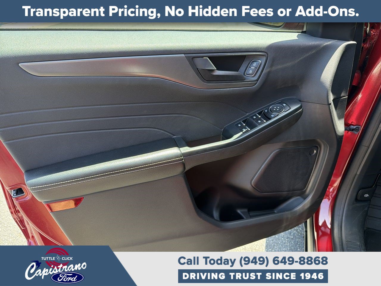 Used 2023 Rapid Red Metallic Tinted Clearcoat Ford Active image 30