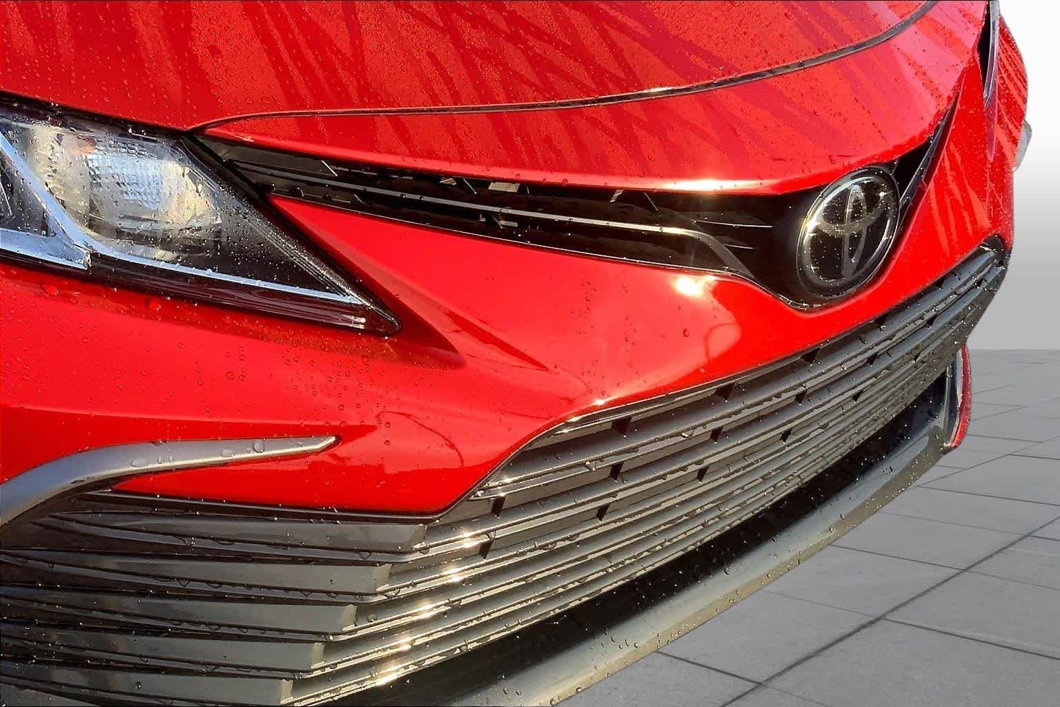 Used 2024 Supersonic Red Toyota LE image 28