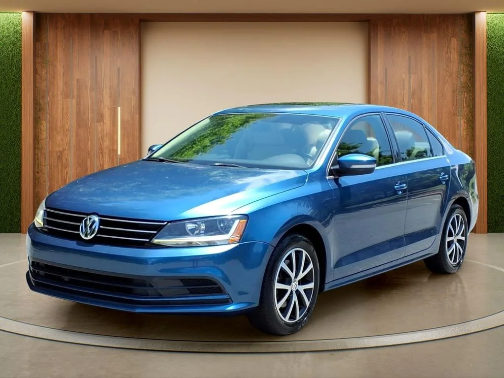 Certified Used 2017 Blue Volkswagen 1.4T SE image 27