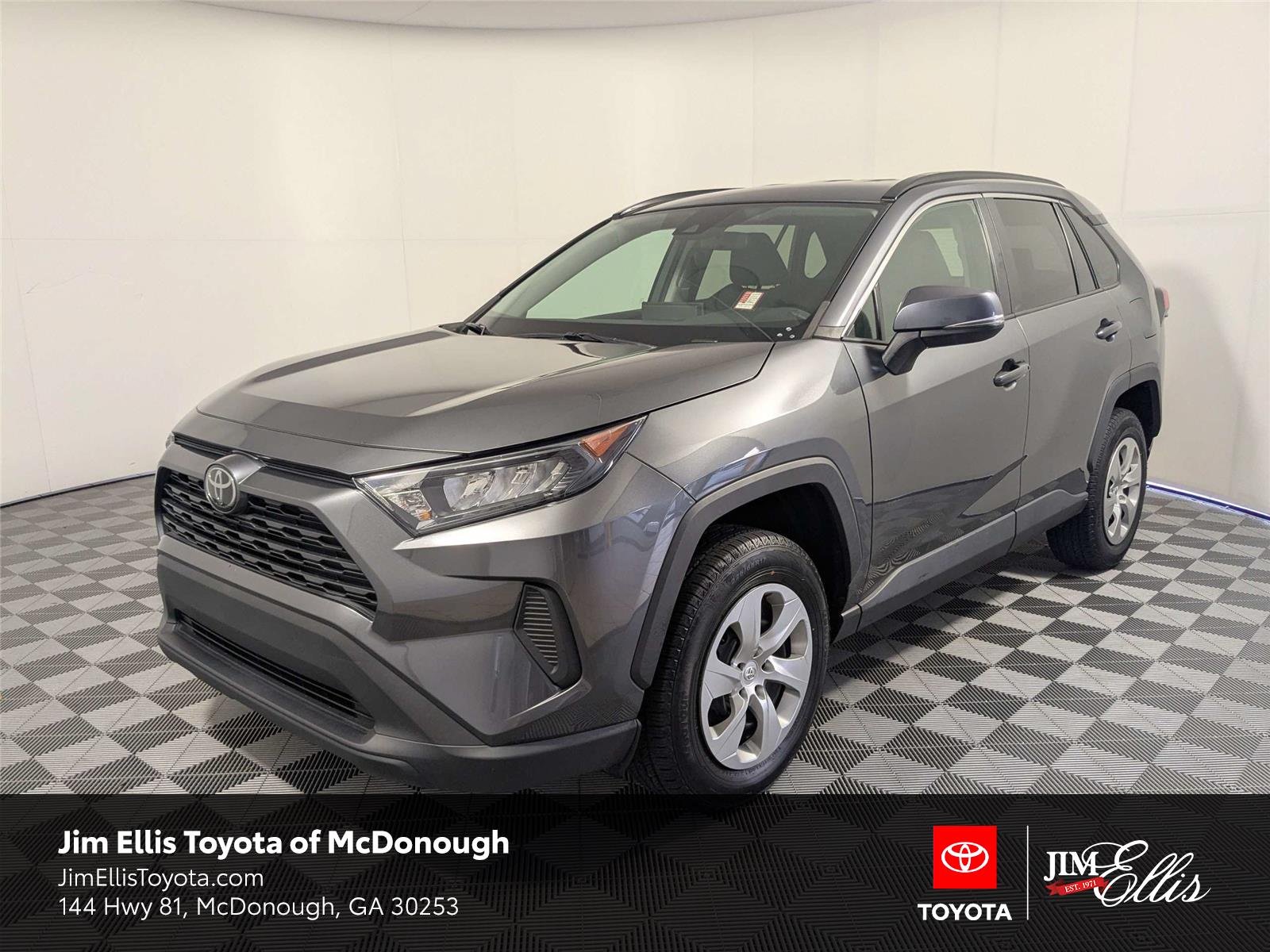 Used 2020 Magnetic Gray Metallic Toyota LE image 1