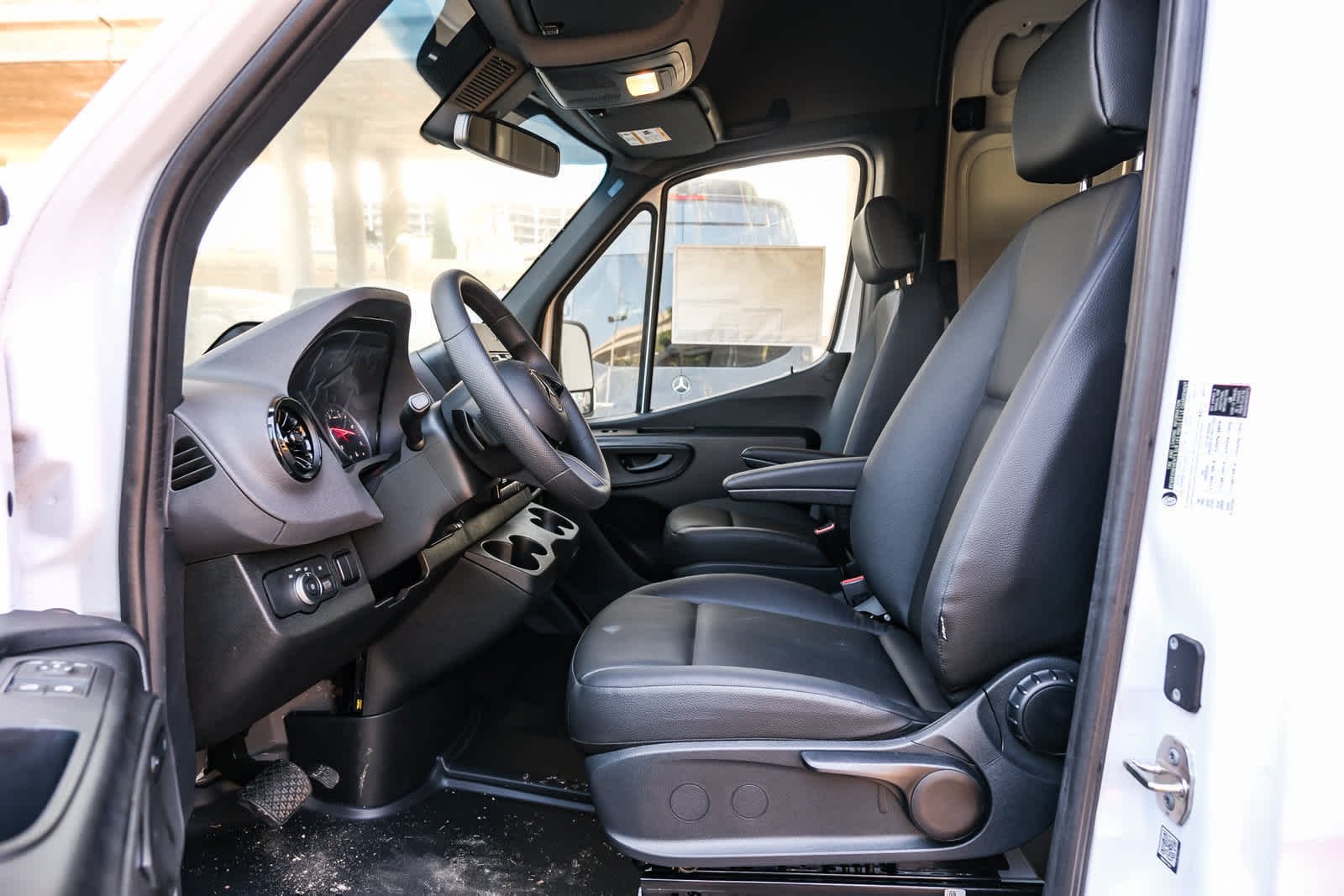 New 2025 Arctic+White Mercedes-Benz Cargo 144WB High Roof RWD 2.0L I4 Diesel Turbo SO image 52