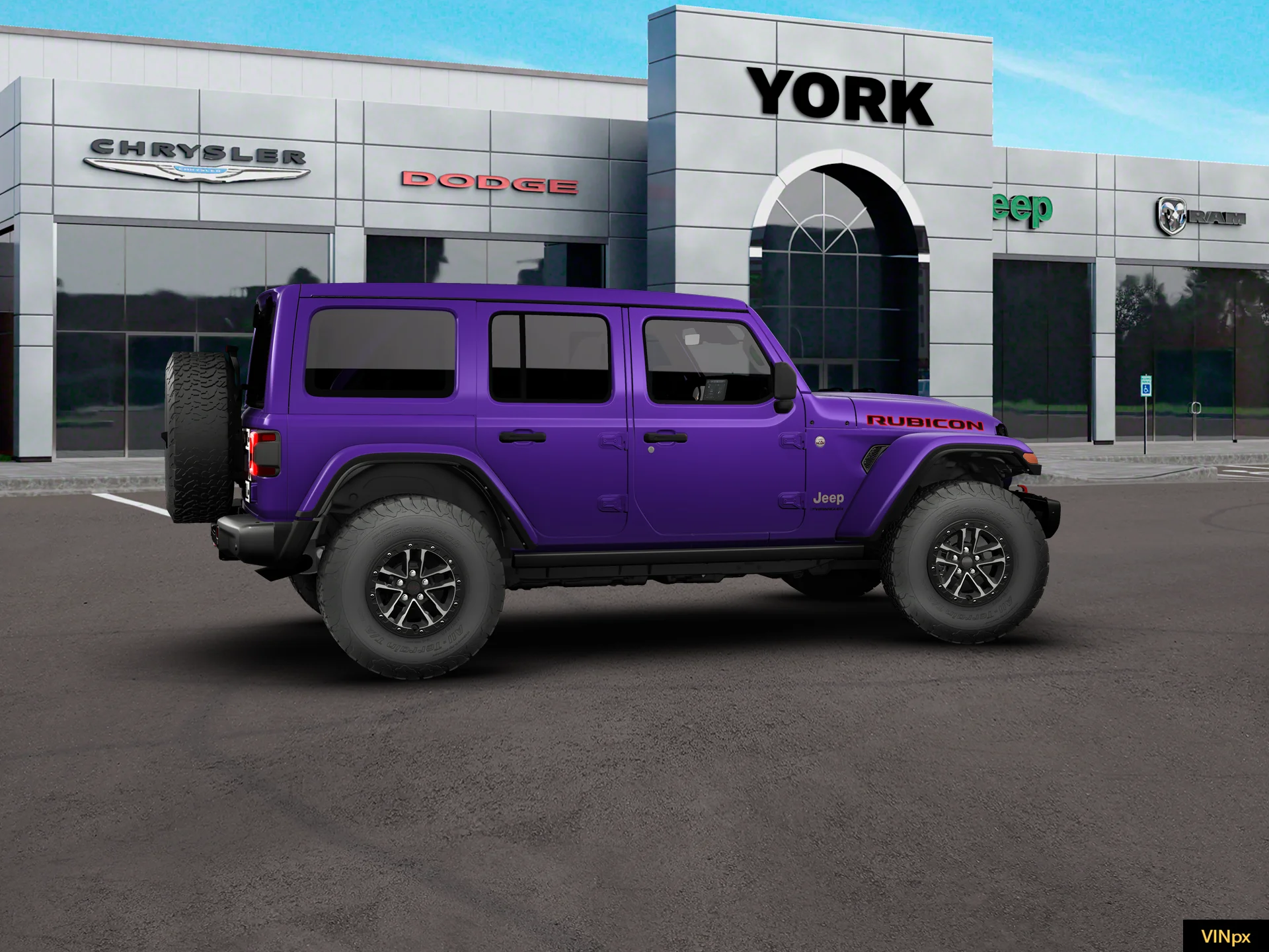 New 2026 Reign Exterior Paint Jeep Rubicon X image 15