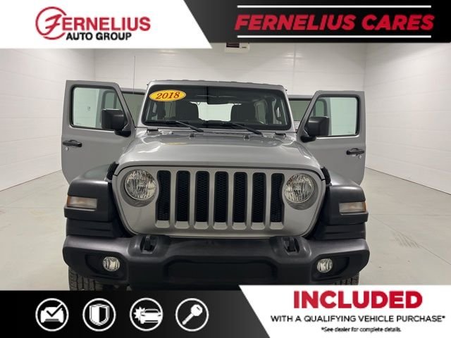 Used 2018 Silver Jeep Unlimited Sport S image 10